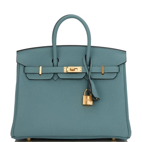 hermes birkin ciel|HERMES Togo Birkin 25 Ciel 1402082 .